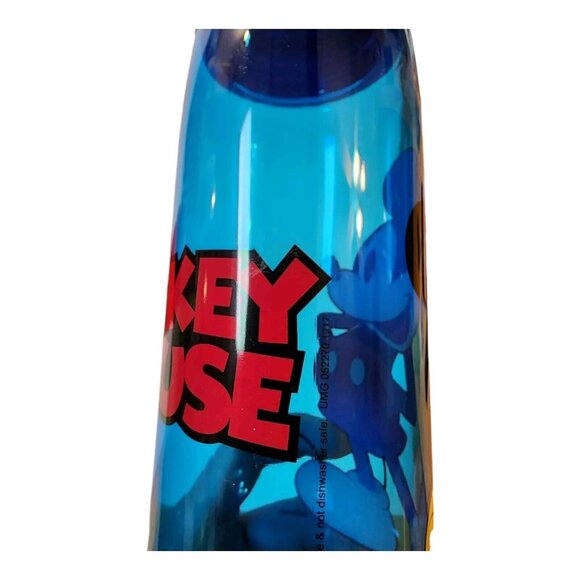 Disney Mickey Mouse Blue Flip Top Water Bottle BPA-FREE 25oz & Zak Designs 30oz - Picture 13 of 14